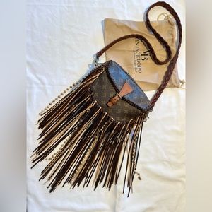Vintage Boho Louis Vuitton Crossbody Bag